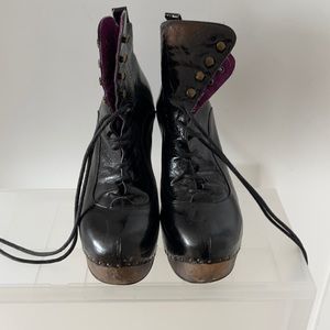Irregular choice platform boots